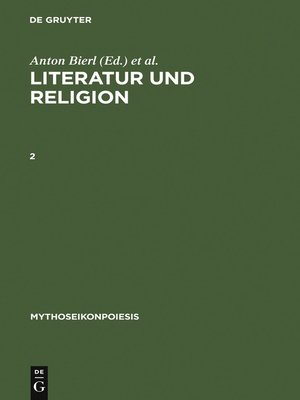 cover image of Literatur und Religion, 2